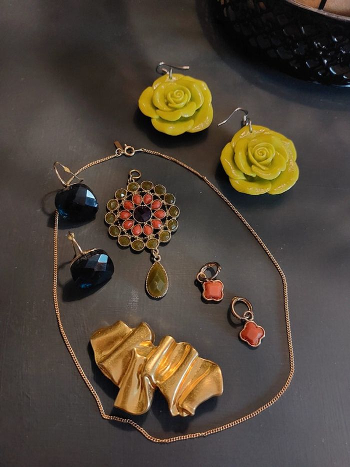 Lot de bijoux vintage et moderne 🌿 - photo numéro 3