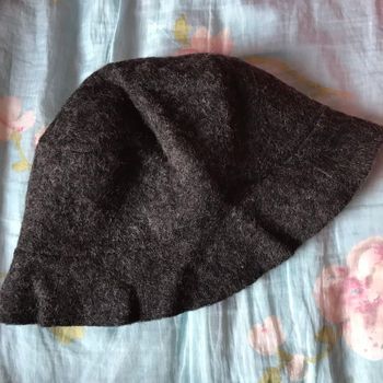 Chapeau gris en feutrine * prix 🏷 1e * kiki60230