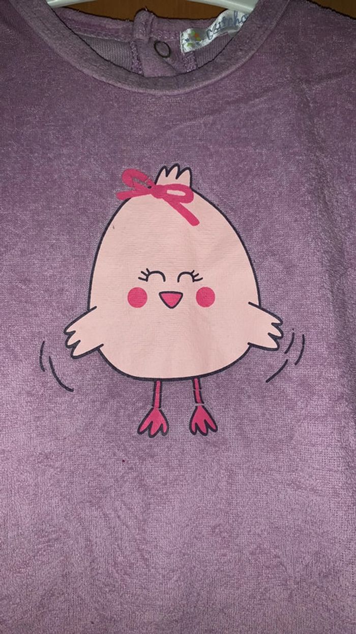 Dort bien « petit poussin avec noeud » 18 mois - photo numéro 2
