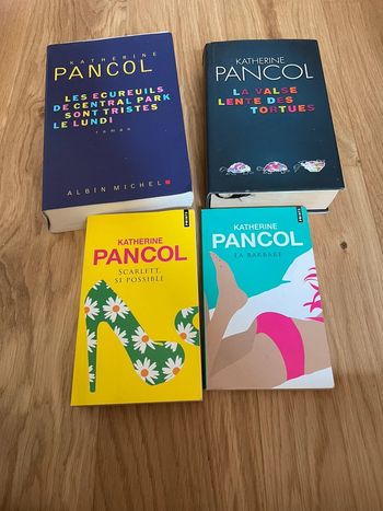 Lot 4 livres de pancol