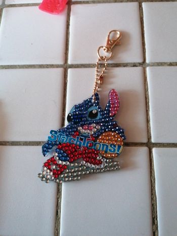 Diamond painting porte clé