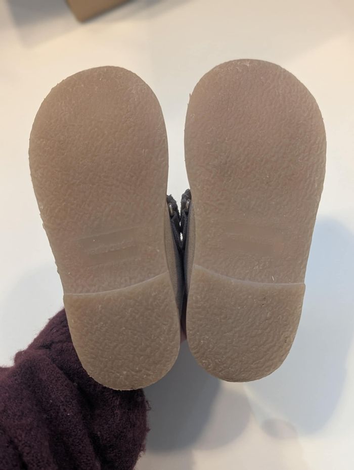 Bottines bébé fille pailletées – taille 24 - photo numéro 3