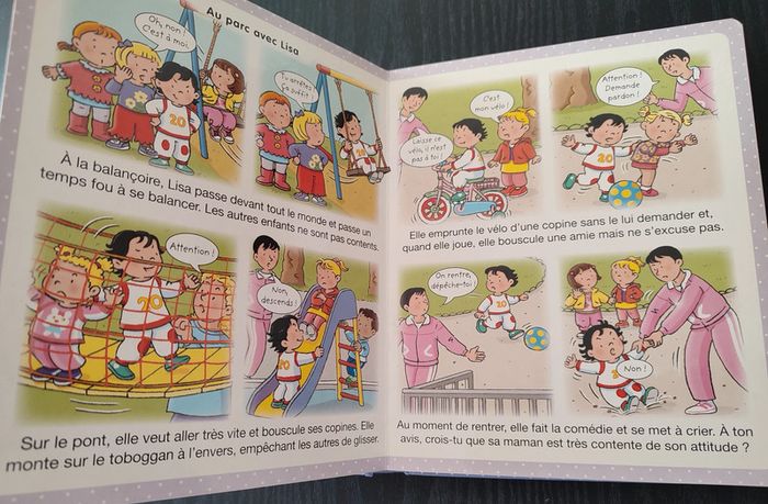 Livre L'imagerie des tout-petits - La politesse / Editions Fleurus - photo numéro 6