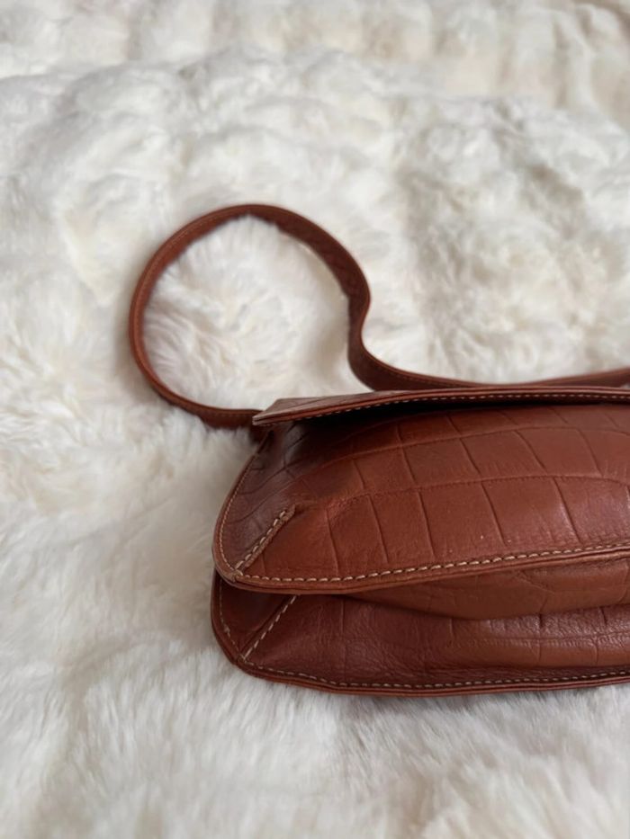 Sac à mac petit cognac en cuire Marc O'Polo - photo numéro 3