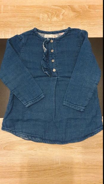 Robe manche longue 18-24 mois