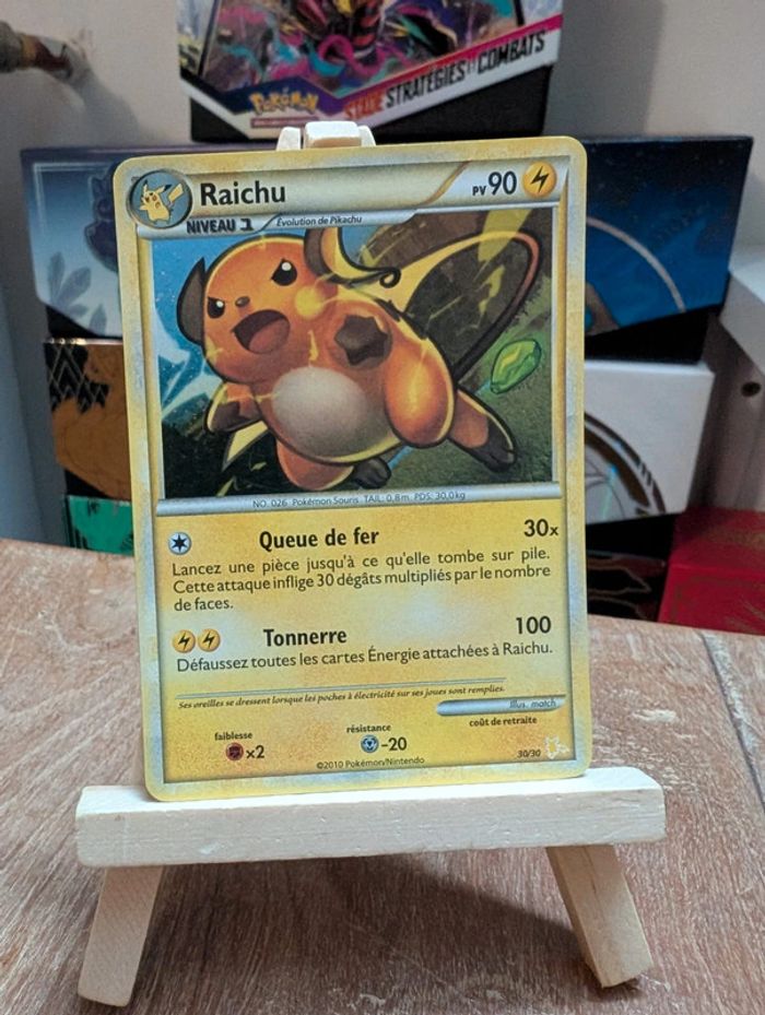 Raichu Hors Série Kit du Dresseur 30/30 Française