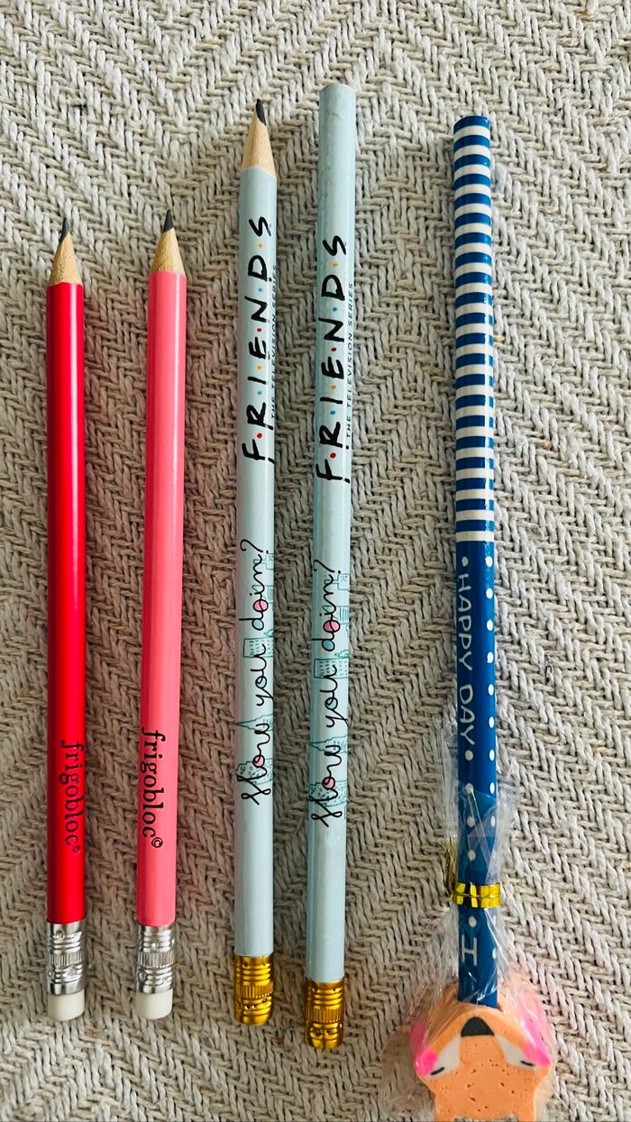 Lot 5 crayons à papier - photo numéro 3