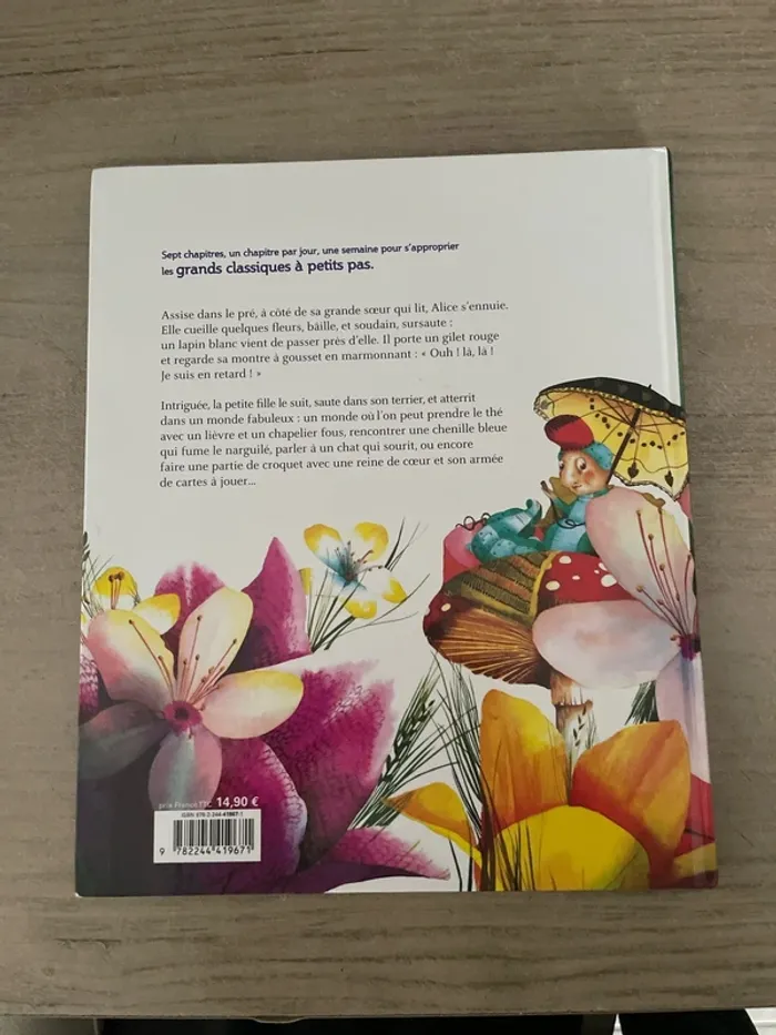 Livre Alice au pays des merveilles - photo numéro 2