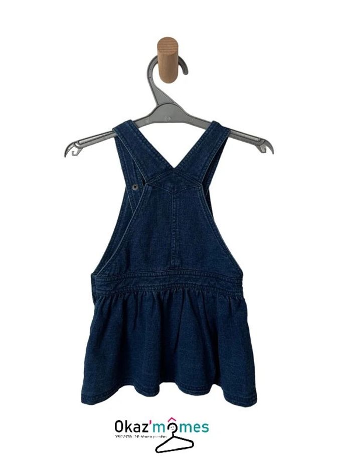 Robe à bretelles en jean bleu denim - Orchestra 18 mois (81cm) - photo numéro 3