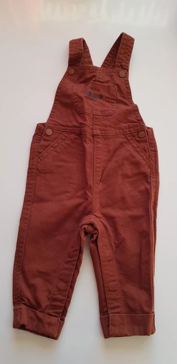 Salopette marron Kiabi 9 mois