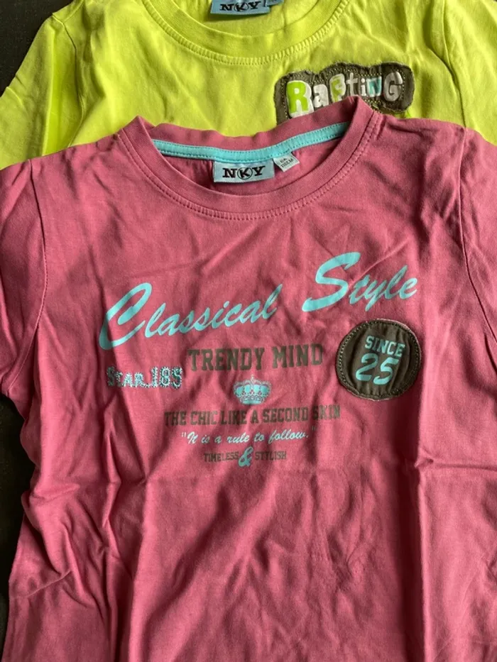 Lot 3 t shirts manches courtes - photo numéro 3