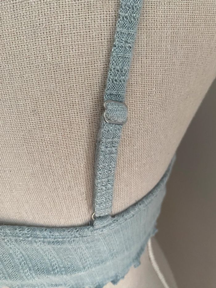 Débardeur crop top brassière intégrée - photo numéro 5