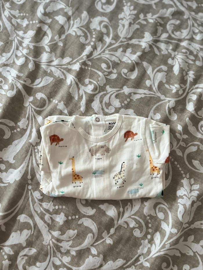 Pyjama coton motif animaux