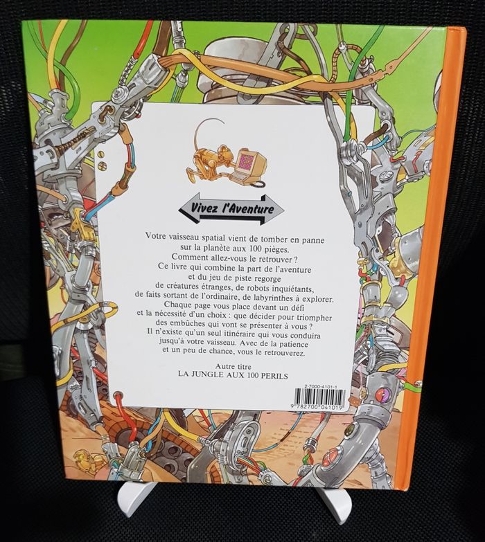 Vivez l'aventure - La planète aux 100 pièges (N°2) - Patrick Burston - Alastair Graham - Gründ - photo numéro 2