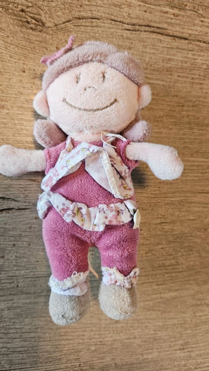Poupée rose et mauve Kenza de Noukie s, 15 cm - photo numéro 2