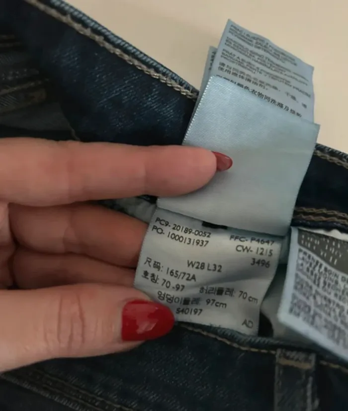Levi’s jeans mid rise skinny bleu Taille US W.28, L.32/ FR 38. - photo numéro 6