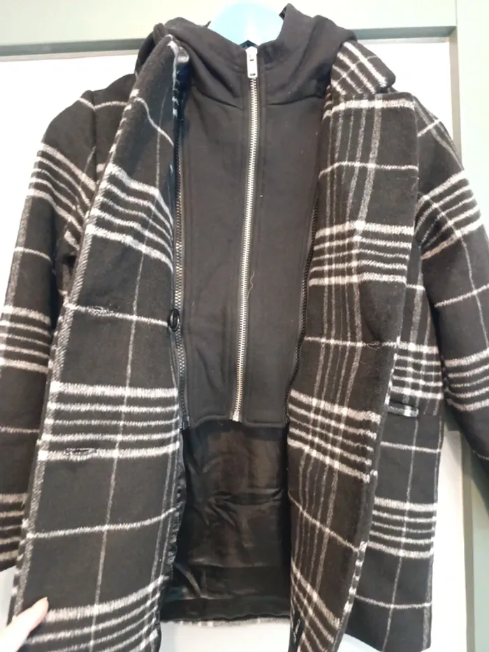 Manteau en laine IKKS taille xxs - photo numéro 3