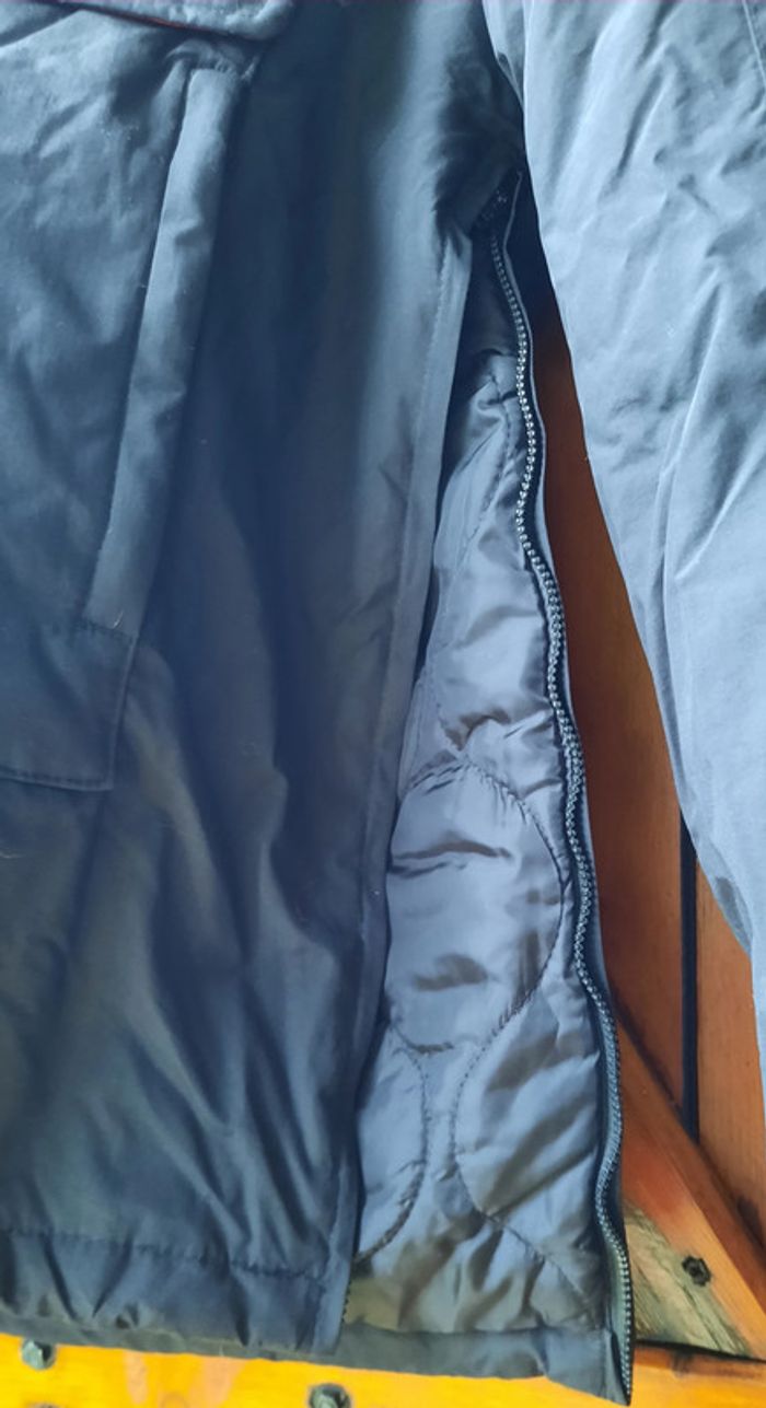 Veste noire et blanche, homme, Pull & Bear, taille S - photo numéro 4
