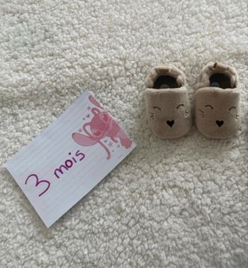 Chaussons 0-3 mois