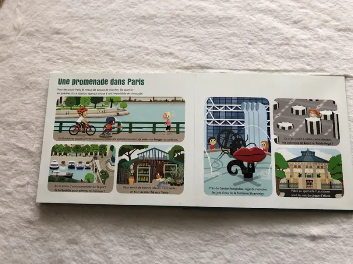 Mon livre animé Paris - nombreuses animations - pop-up - photo numéro 10