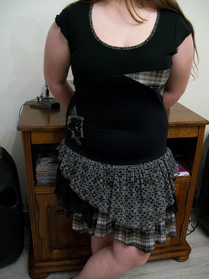 robe à volants taille 42