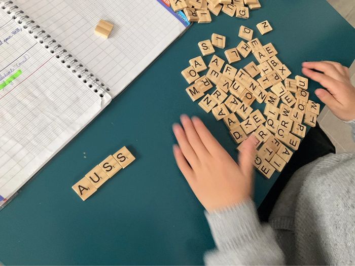 Lettres bois pour écrire mots syllabes sons - photo numéro 10