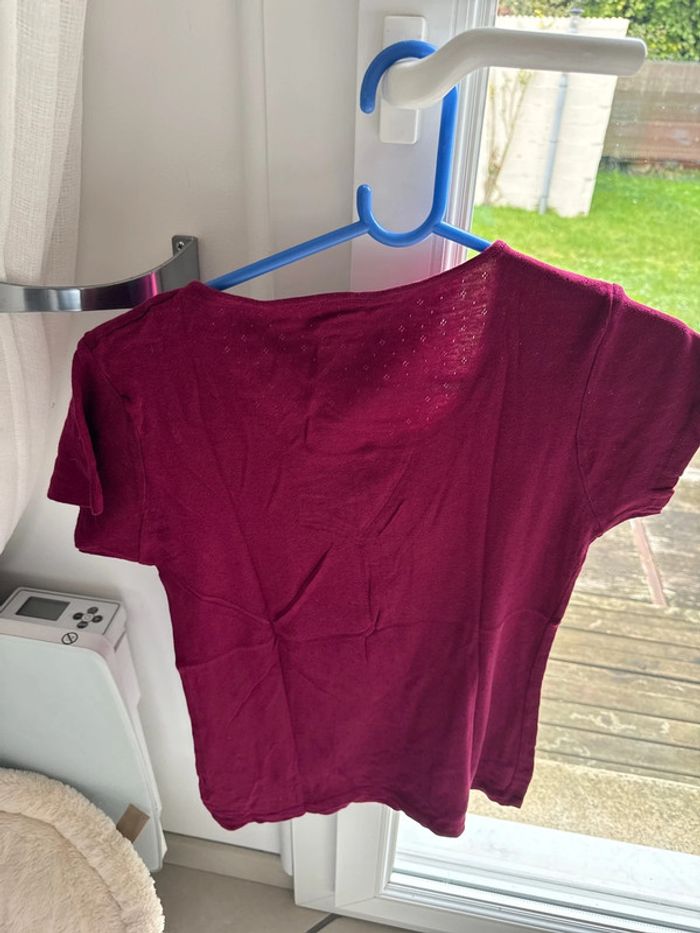 TEE shirt femme in extenso M - photo numéro 4