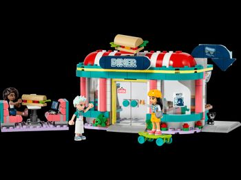 Lego neuf friends stand américain snack dinner
