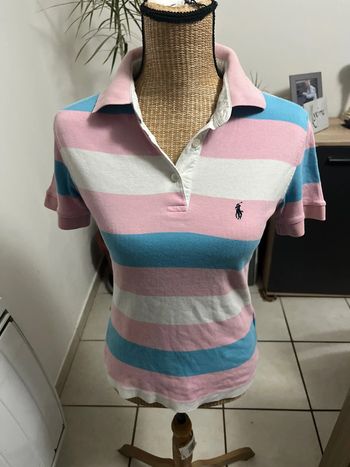 Polo rayé