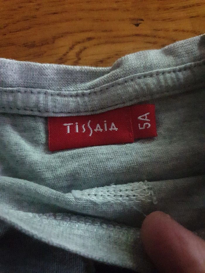 Tee shirt tissaia 5 ans - photo numéro 3