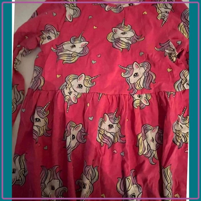 Robe licorne taille 6/8 ans hetm - photo numéro 2