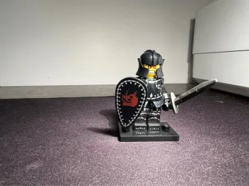 Lego figurine minifigure série 7 chevalier maléfique