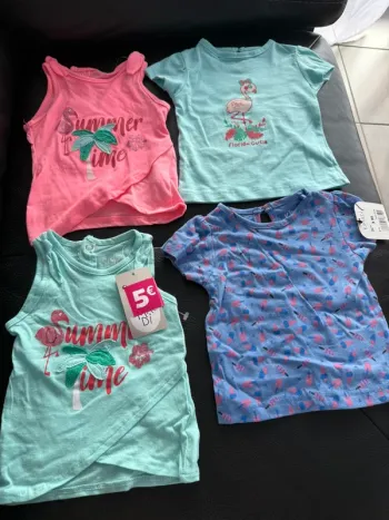 Lot 3 mois tshirts