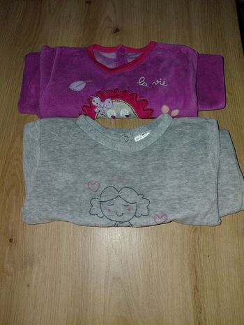 Lot de 2 pyjamas bebe
