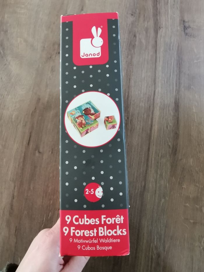 Puzzle cubes animaux - photo numéro 2