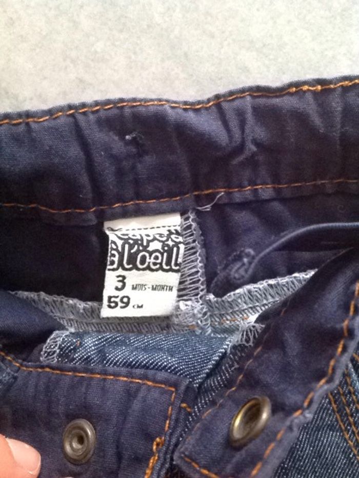Pantalon Jeans Tape à l'Oeil - photo numéro 3