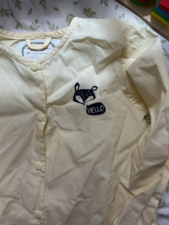 blouse d'école manches longues beige in extenso 5 ans - photo numéro 4