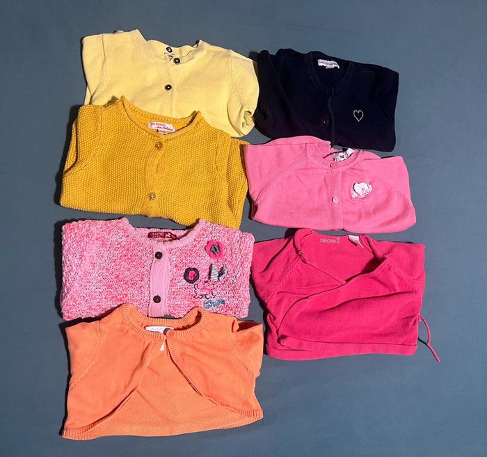Lot de 12 Gillets