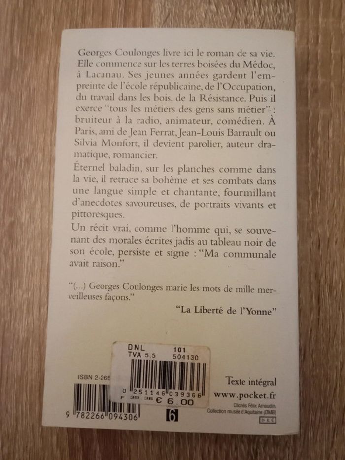 Georges Coulonges 🪅 Ma communale avait raison - photo numéro 2