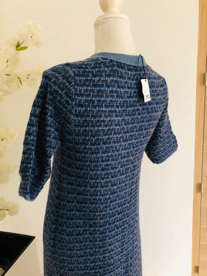 Robe chic longue zara neuve taille M - photo numéro 10