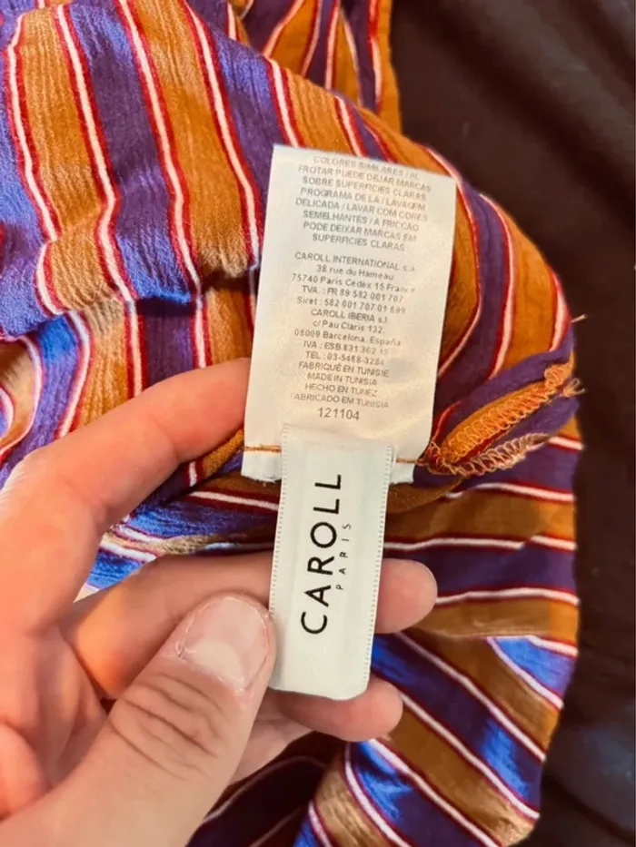Blouse Caroll taille M très bon état - photo numéro 9