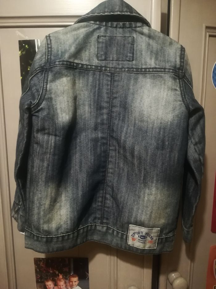 Veste en jean garcon - photo numéro 3