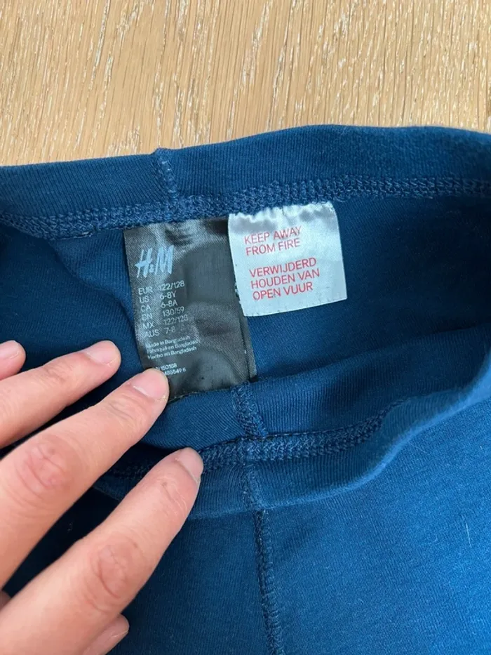 Pantalon de pyjama mixte 8 ans H&M - photo numéro 2