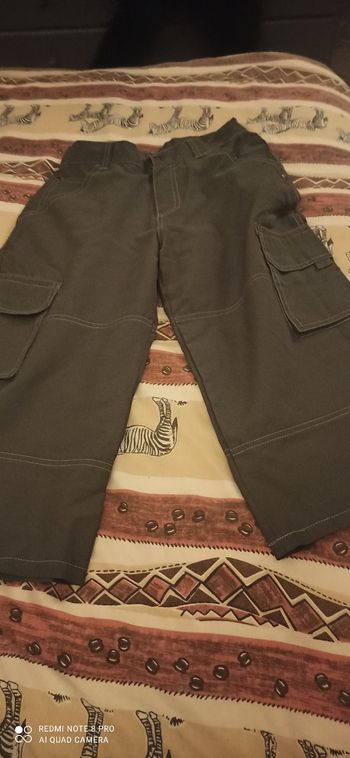 Pantacourt gris 12 ans