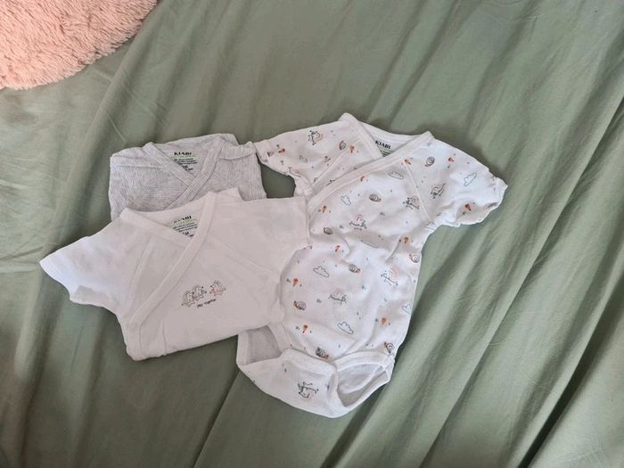 Lot 3 bodies 100% coton.