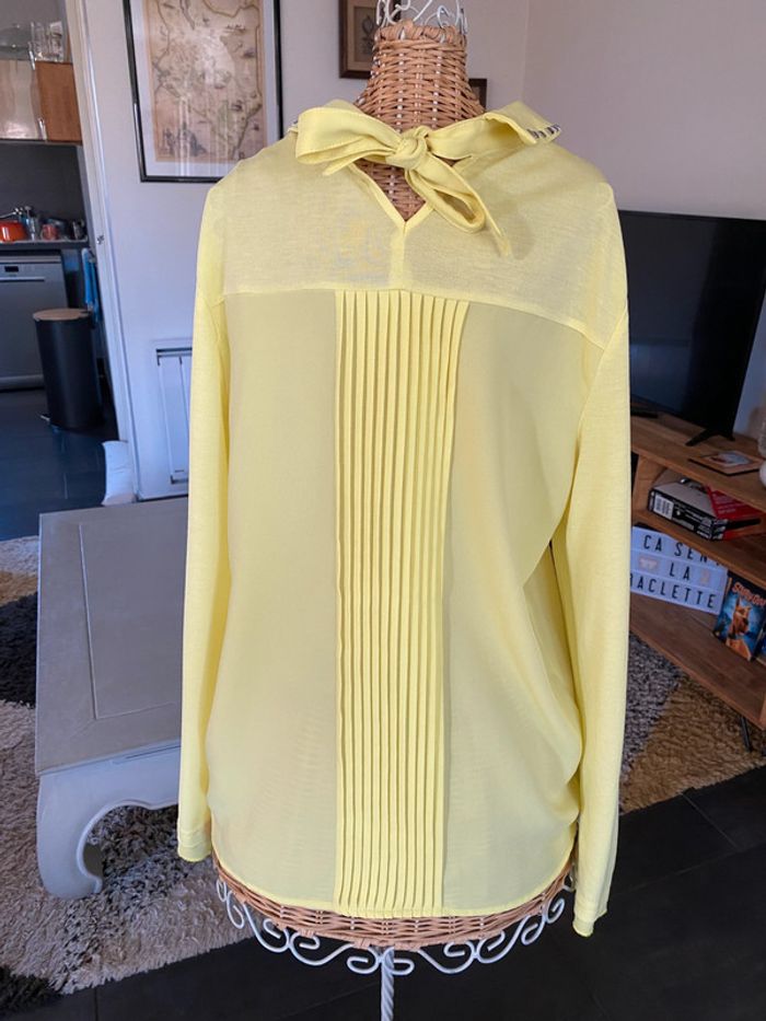 Chemise Laura Jo jaune taille S - photo numéro 17