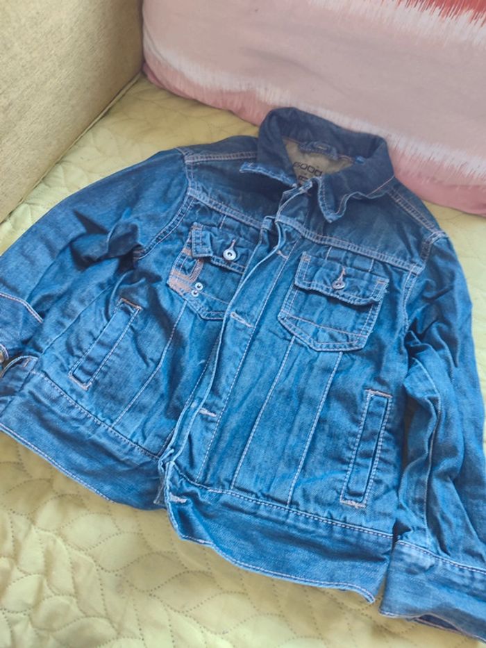 veste en jean  okaidi 6 ans