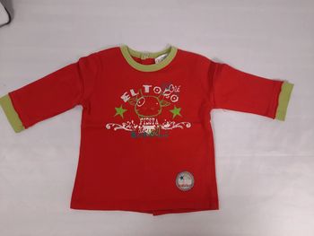 Tee shirt manches longues,  kitchoun, 6 mois