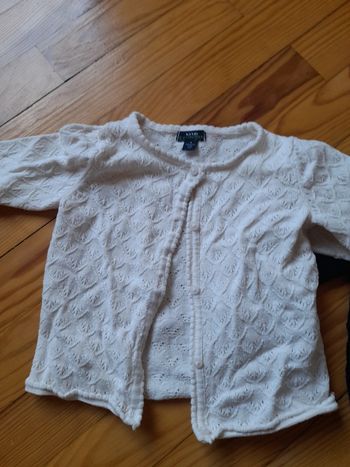 Gilet bébé fille