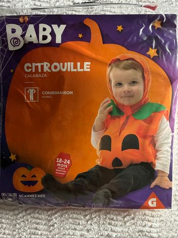 Déguisement citrouille